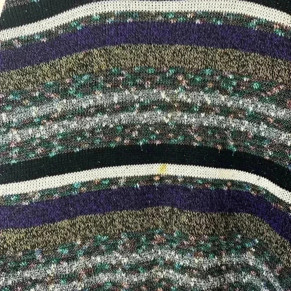 Vintage Impact Striped Patterned Sweater Size XL - Picture 4 of 4